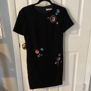 Trina Turk black tshirt dress